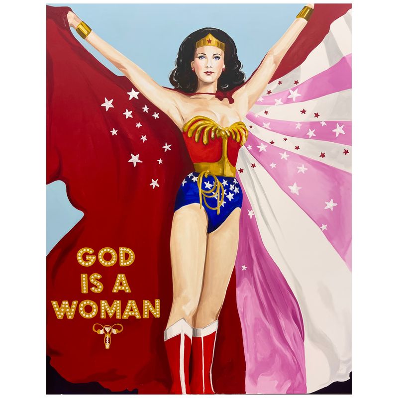 Картина God Is a Woman Мульти Картина God Is a Woman Мульти в Рязани | Loft Concept