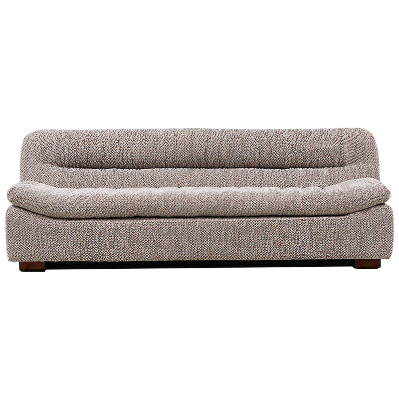 Диван Motley Sofa Красный Белый Коричневый Диван Motley Sofa Красный Белый Коричневый в Рязани | Loft Concept