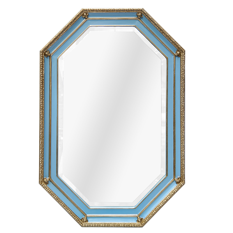 Зеркало Mirabelle Mirror azure Лазурь Золотой в Рязани | Loft Concept 