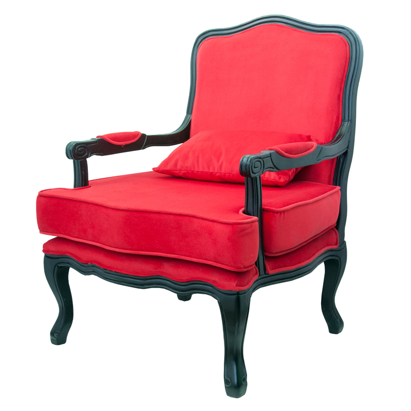 Кресло Harold Chair red Красный Кресло Harold Chair red Красный в Рязани | Loft Concept