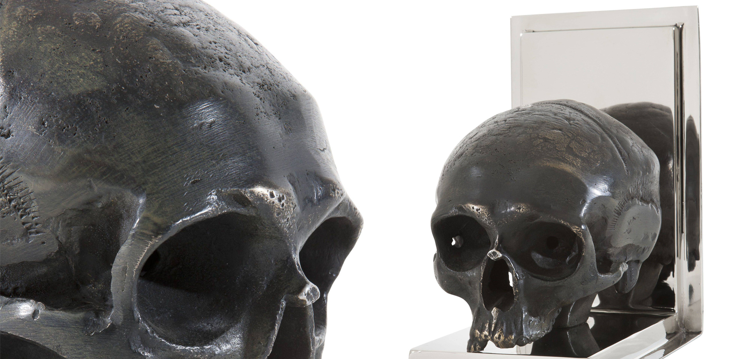Держатель для книг Eichholtz Bookend Skull set of 2 - фото
