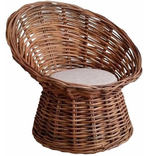 Кресло Rottan Throne Коричневый Кресло Rottan Throne Коричневый в Рязани | Loft Concept