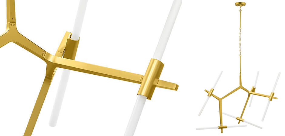 Люстра Агнес Chandelier Gold 10 Люстра Агнес Chandelier Gold 10 - Loft-Concept в Рязани