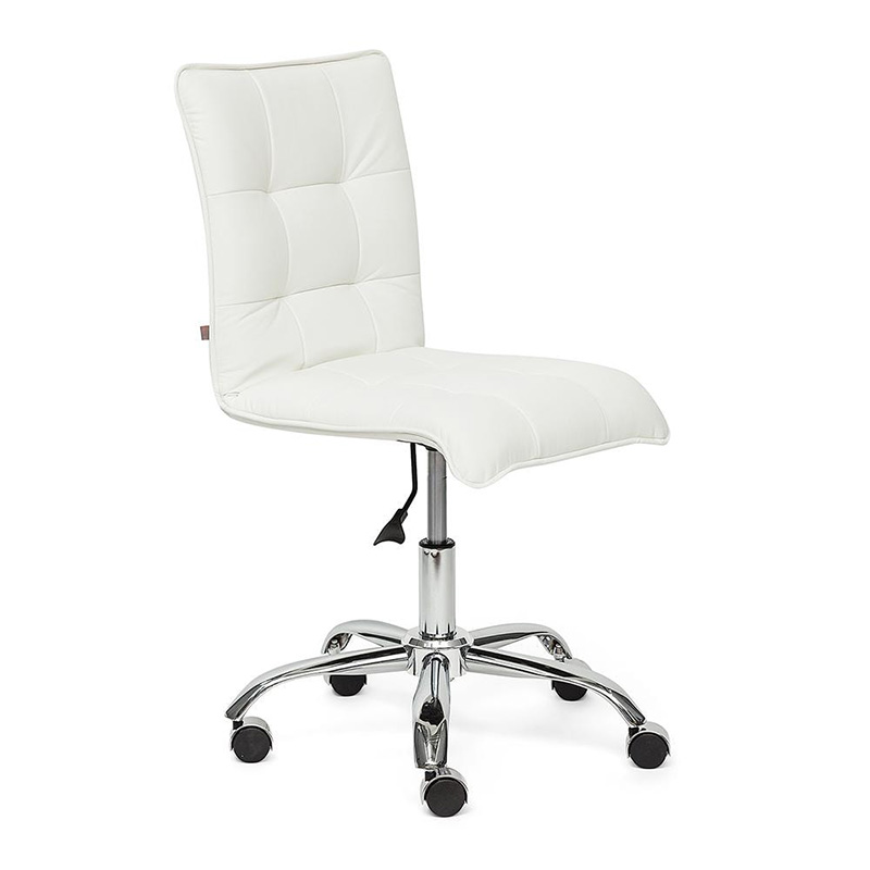 Кресло Deborah eco-leather white Белый Хром Кресло Deborah eco-leather white Белый Хром в Рязани | Loft Concept