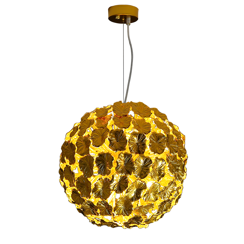 Люстра Bindweed Flower Ball Золотой Люстра Bindweed Flower Ball Золотой в Рязани | Loft Concept