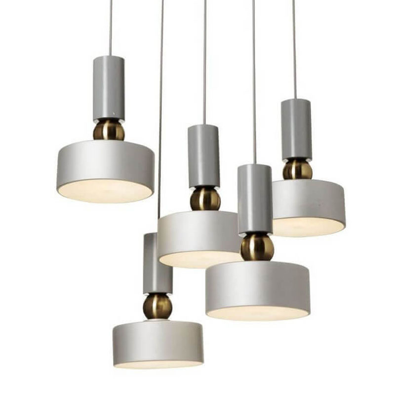 Люстра Nadalor Chandelier Серый в Рязани | Loft Concept 