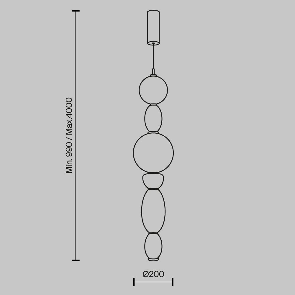 Подвесной светильник Adore LED 3000K 24Bт  в Рязани