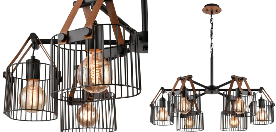 Люстра Cage Wire Color D76 Люстра Cage Wire Color D76 - Loft-Concept в Рязани