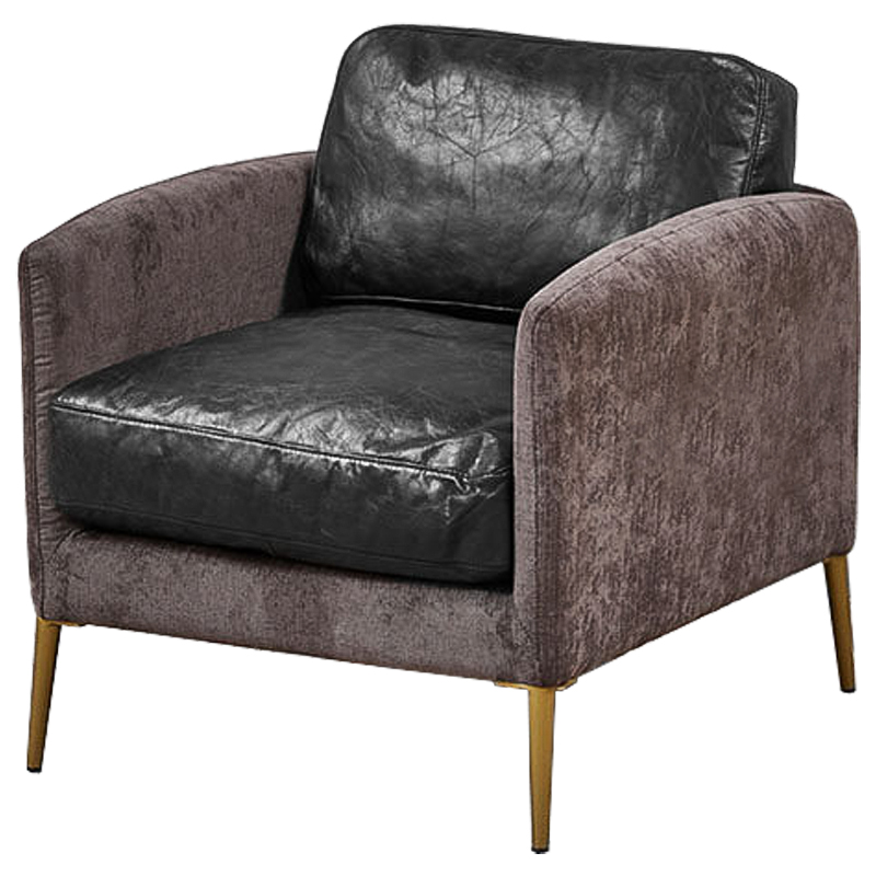Кресло Finley Armchair Violet Dusk ( фиолетовый сумрак ) Черный Кресло Finley Armchair Violet Dusk ( фиолетовый сумрак ) Черный в Рязани | Loft Concept