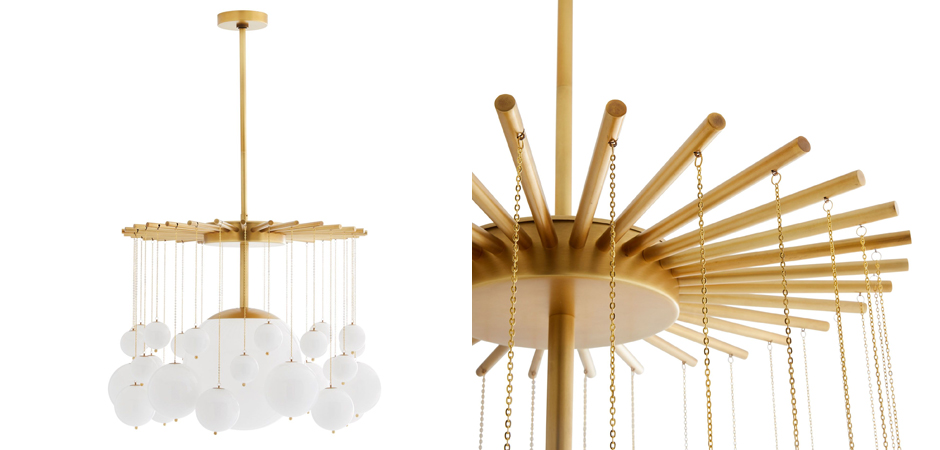 Люстра Arteriors MIRA CHANDELIER Люстра Arteriors MIRA CHANDELIER - Loft-Concept в Рязани