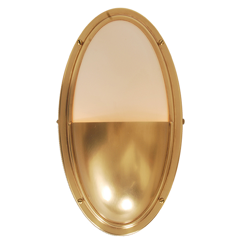 Бра Benita Loft Sconce gold Золотой Белое матовое стекло Бра Benita Loft Sconce gold Золотой Белое матовое стекло в Рязани | Loft Concept