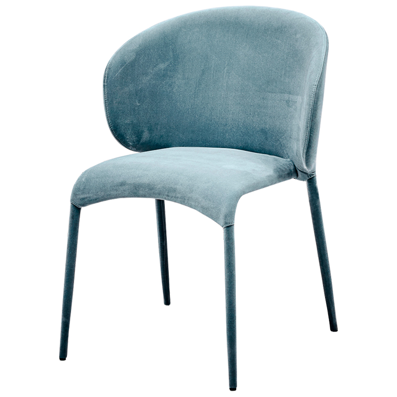 Стул Caroline Stool Pastel Blue Голубой пастельный Стул Caroline Stool Pastel Blue Голубой пастельный в Рязани | Loft Concept
