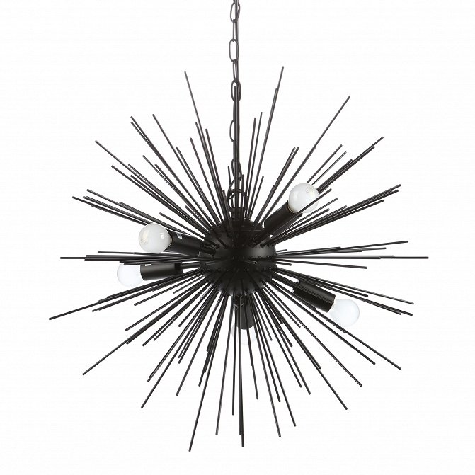 Люстра Sputnik Echinus Pendant 60 Черный Люстра Sputnik Echinus Pendant 60 Черный в Рязани | Loft Concept