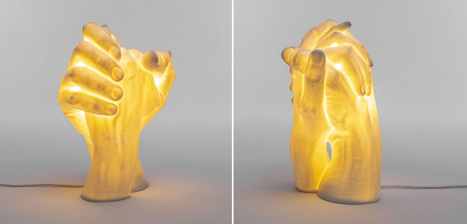 Настольная лампа Seletti With Me Lamp - фото