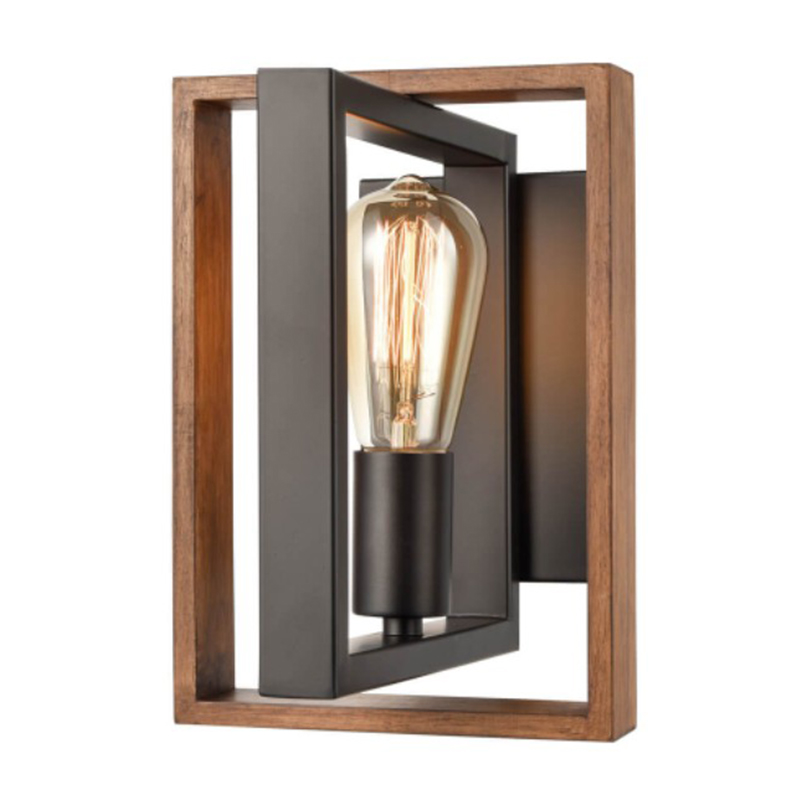 Бра Bismark Wall Lamp Коричневый Черный Бра Bismark Wall Lamp Коричневый Черный в Рязани | Loft Concept