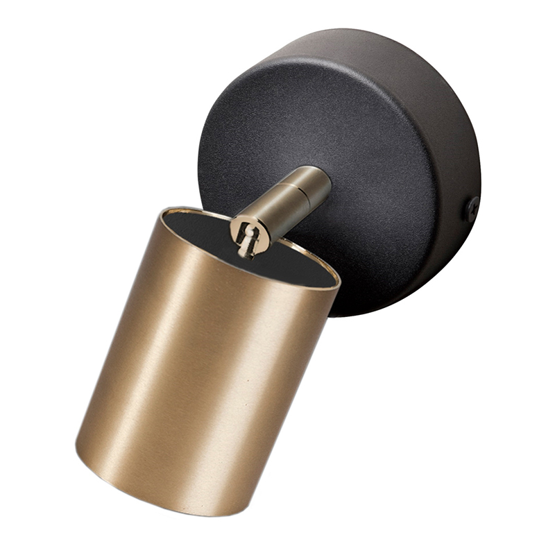 Бра Celis Spot Wall Lamp brass Латунь Черный Бра Celis Spot Wall Lamp brass Латунь Черный в Рязани | Loft Concept