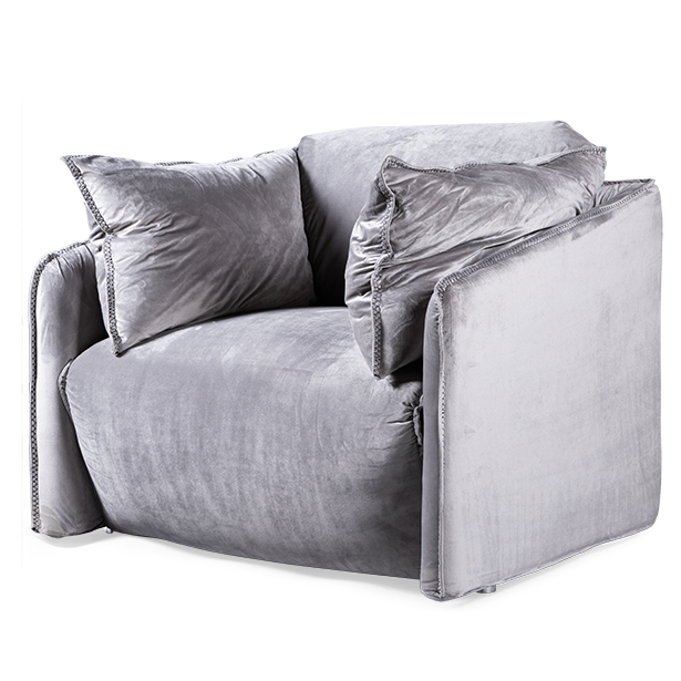 Кресло Defo siver Серебряный Кресло Defo siver Серебряный в Рязани | Loft Concept