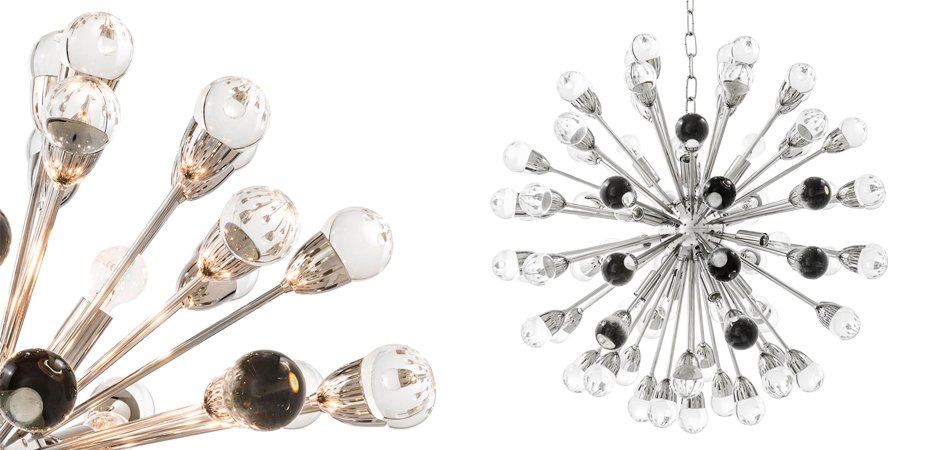Люстра Chandelier Antares L Nickel Люстра Chandelier Antares L Nickel - Loft-Concept в Рязани