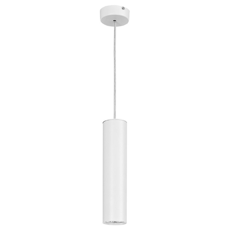 Подвесной светильник Luis Trumpet Tube White Lamp 25 Белый Подвесной светильник Luis Trumpet Tube White Lamp 25 Белый в Рязани | Loft Concept