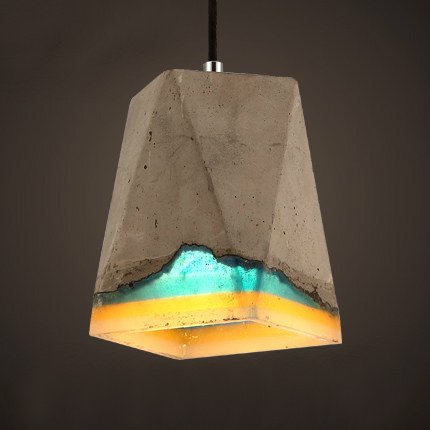 Подвесной светильник Art Concrete Pendant №8 Серый Подвесной светильник Art Concrete Pendant №8 Серый в Рязани | Loft Concept