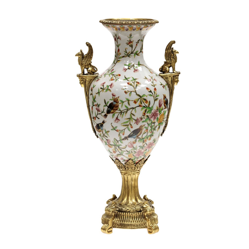 Ваза Bronze Griffin Vase 49 Бронза Мульти Ваза Bronze Griffin Vase 49 Бронза Мульти в Рязани | Loft Concept