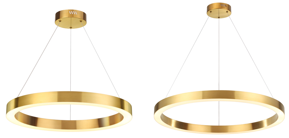 Люстра Gold Ribbon Ring II Люстра Gold Ribbon Ring II - Loft-Concept в Рязани
