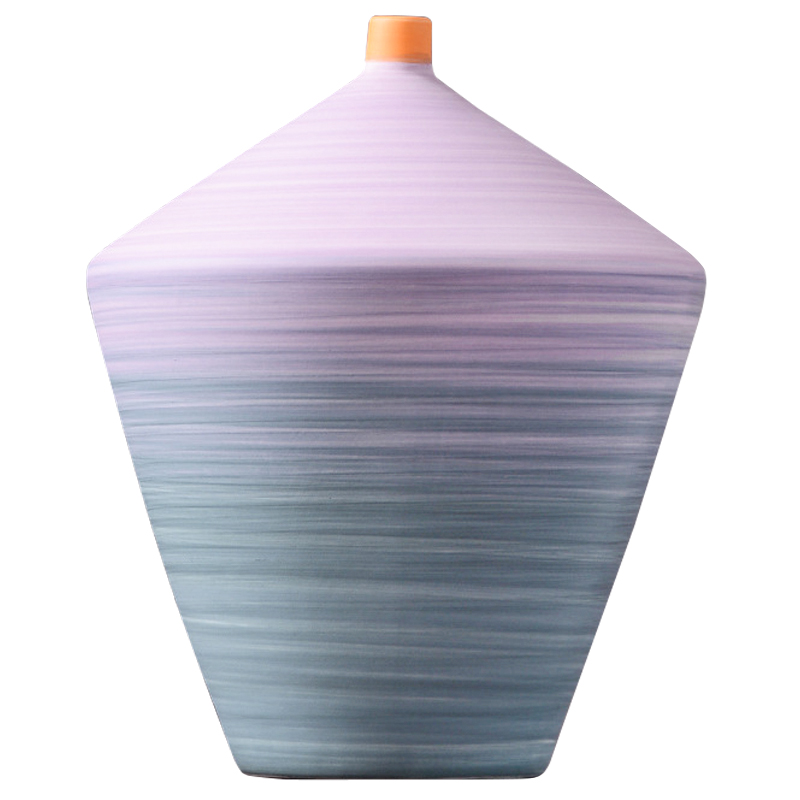 Ваза Gradient Vase 24 Сиреневый Светло-голубой Мульти Ваза Gradient Vase 24 Сиреневый Светло-голубой Мульти в Рязани | Loft Concept