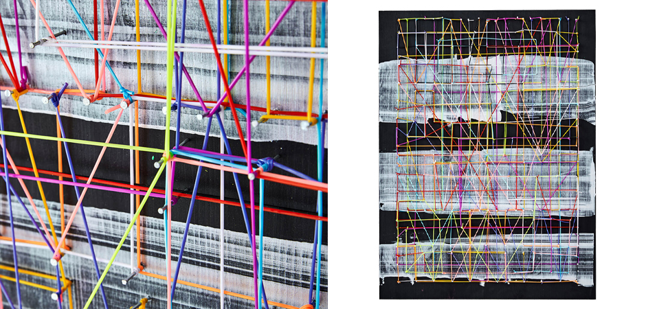 Картина Thread Drawing Картина Thread Drawing - Loft-Concept в Рязани