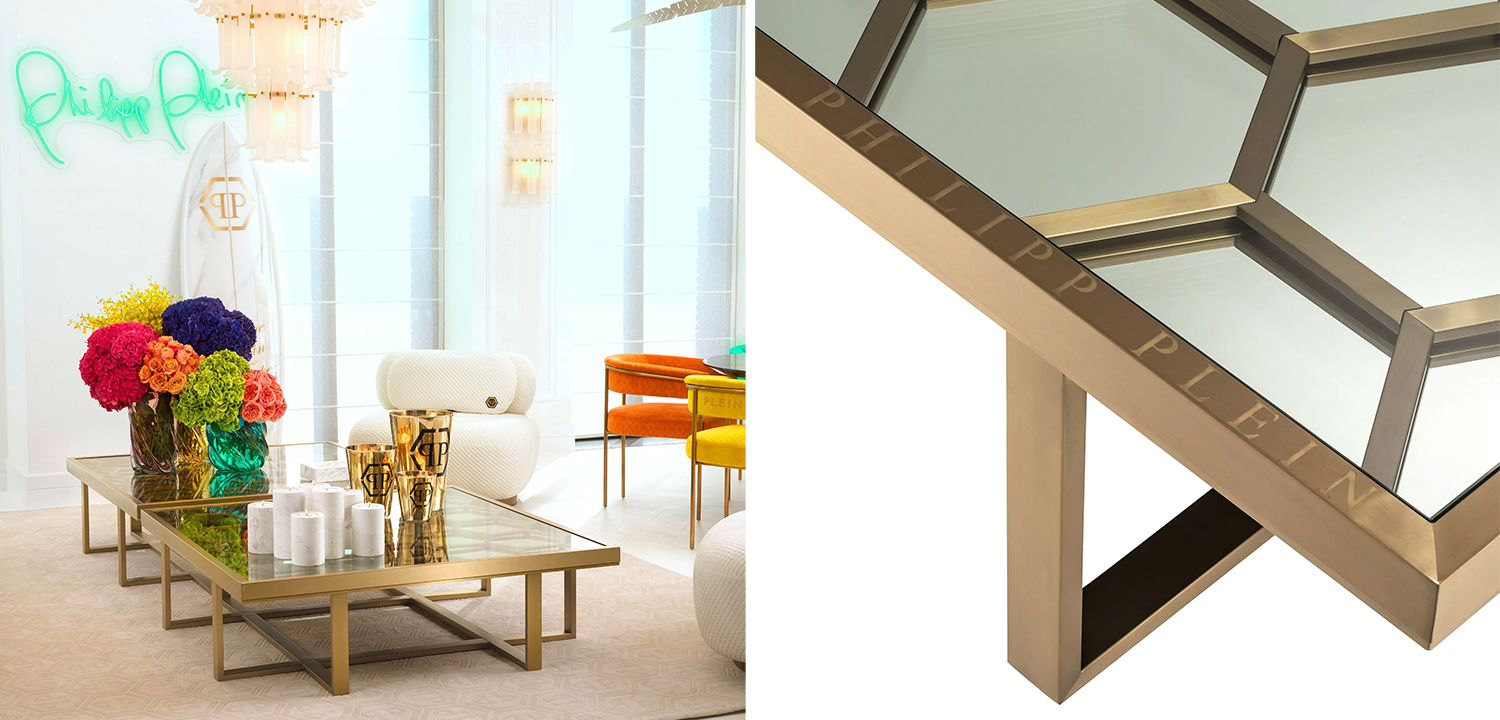 Кофейный стол Philipp Plein Coffee Table Skeleton - фото