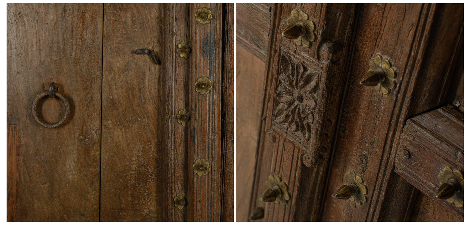 Антикварная дверь Индия - фото №2