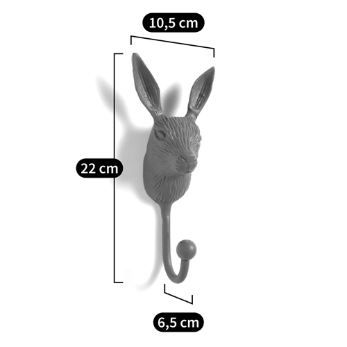 Настенный крючок в виде зайца Hare Wall Hook Pink Настенный крючок в виде зайца Hare Wall Hook Pink в Рязани