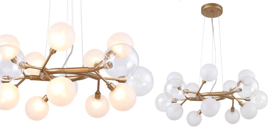 Люстра Berries Chandelier White 68 Люстра Berries Chandelier White 68 - Loft-Concept в Рязани