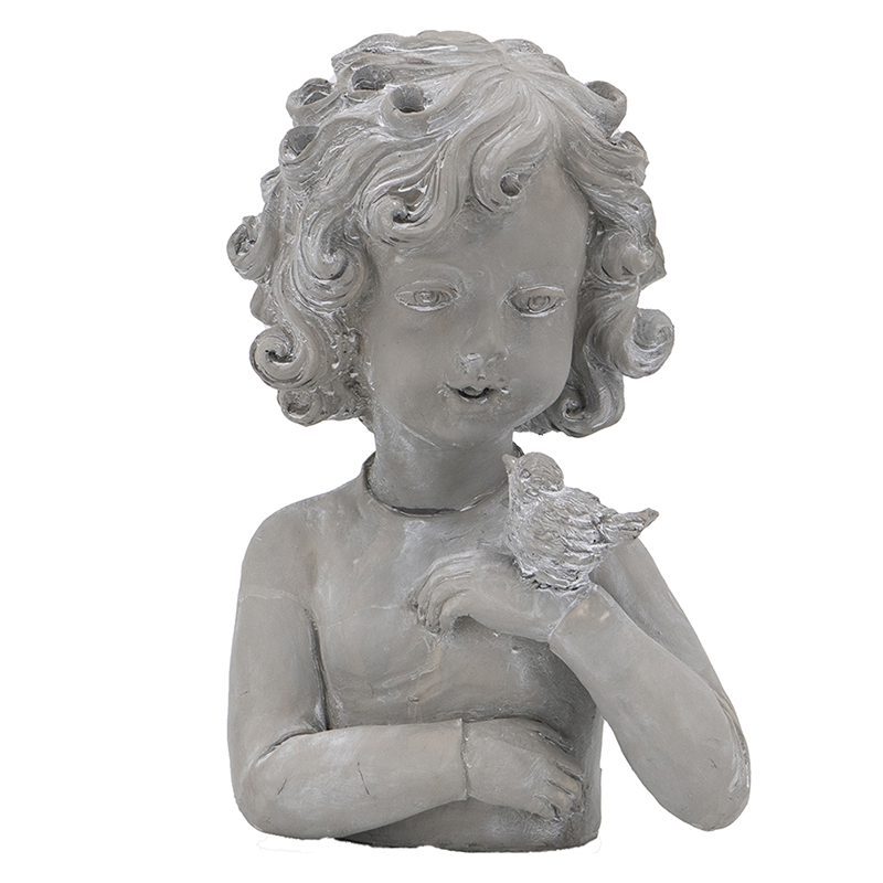 Ваза Child Bust Серый Ваза Child Bust Серый в Рязани | Loft Concept