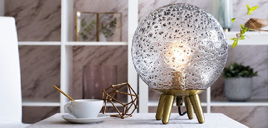 Лампа Retro Ball Table Lamp Лампа Retro Ball Table Lamp - Loft-Concept в Рязани