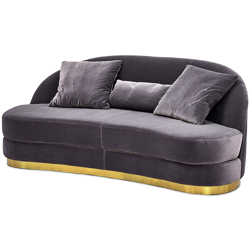 Диван Zalika Sofa Violet Dusk ( фиолетовый сумрак ) Глянцевое золото Диван Zalika Sofa Violet Dusk ( фиолетовый сумрак ) Глянцевое золото в Рязани | Loft Concept