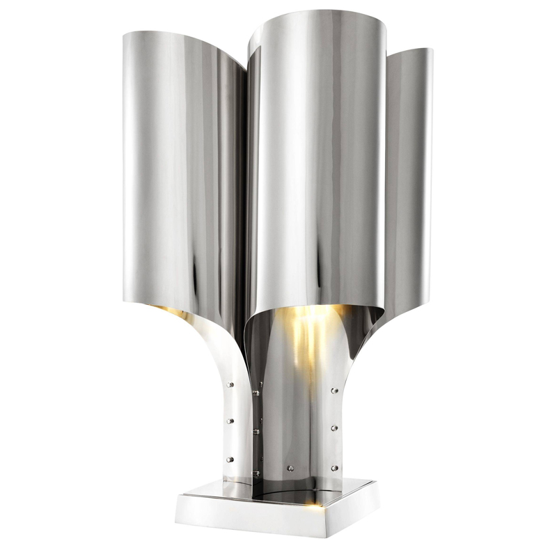 Настольная лампа Eichholtz Table Lamp Spiaggia Никель Настольная лампа Eichholtz Table Lamp Spiaggia Никель в Рязани | Loft Concept