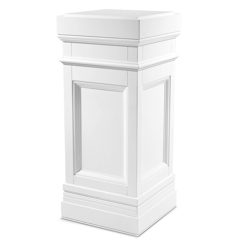 Подставка Eichholtz Сolumn Marceau white Белый Подставка Eichholtz Сolumn Marceau white Белый в Рязани | Loft Concept