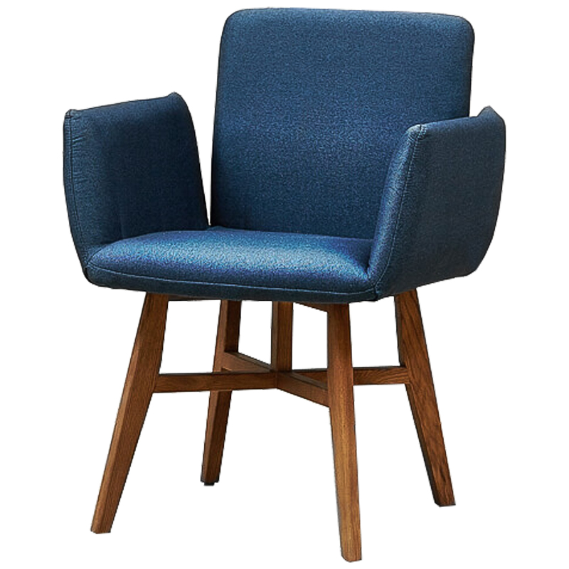 Стул Sionn Stool Синий Коричневый Стул Sionn Stool Синий Коричневый в Рязани | Loft Concept