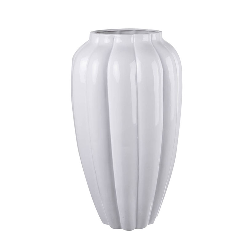 Ваза Carambola Vase white high Белый Ваза Carambola Vase white high Белый в Рязани | Loft Concept