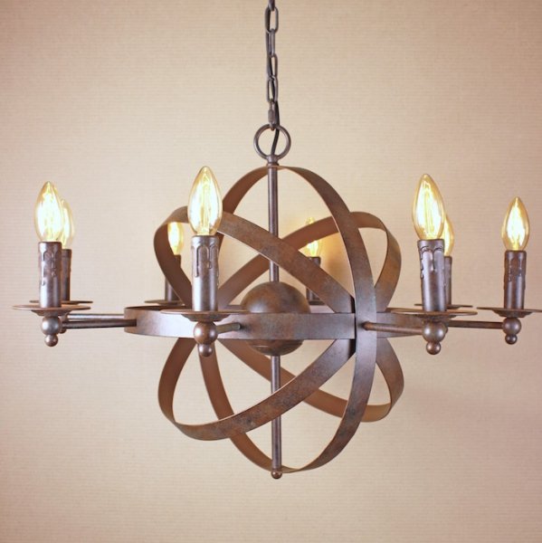 Люстра Heliosphere Chandelier Коричневый Люстра Heliosphere Chandelier Коричневый в Рязани | Loft Concept