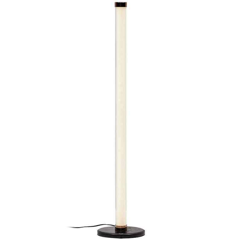 Дизайнерский торшер CANVAS GLASS TUBE FLOOR LAMP Медь Кремовый Черный Прозрачное Стекло Дизайнерский торшер CANVAS GLASS TUBE FLOOR LAMP Медь Кремовый Черный Прозрачное Стекло в Рязани | Loft Concept