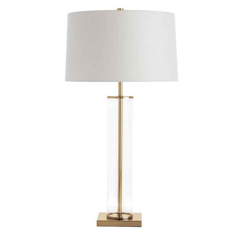 Настольная лампа Ticiana Glass Tube Table lamp gold Золотой Настольная лампа Ticiana Glass Tube Table lamp gold Золотой в Рязани | Loft Concept