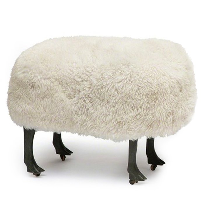 Оттоманка FRANCOIS-XAVIER LALANNE Moutons de laine OTTOMANS Черный Бежевый Графит Оттоманка FRANCOIS-XAVIER LALANNE Moutons de laine OTTOMANS Черный Бежевый Графит в Рязани | Loft Concept