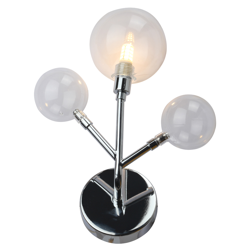 Бра Berries Trio Sconce chromium Хром Золотой Шампань Бра Berries Trio Sconce chromium Хром Золотой Шампань в Рязани | Loft Concept