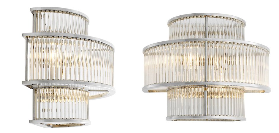Бра Wall Lamp Mancini Nickel Бра Wall Lamp Mancini Nickel - Loft-Concept в Рязани