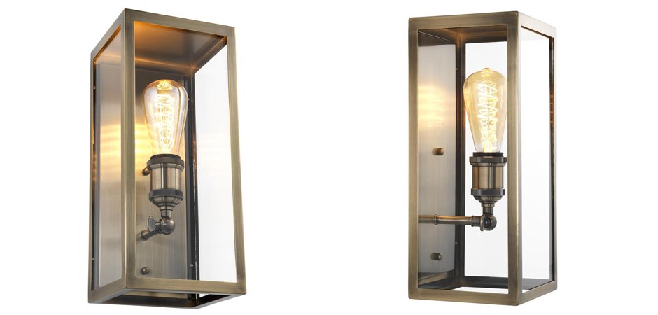 Бра Eichholtz Wall Lamp Irving Brass Бра Eichholtz Wall Lamp Irving Brass - Loft-Concept в Рязани