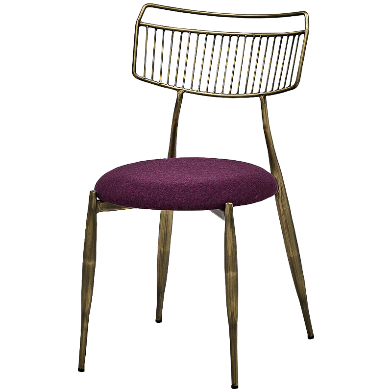 Стул Sim Stool Лиловый Бронза Стул Sim Stool Лиловый Бронза в Рязани | Loft Concept