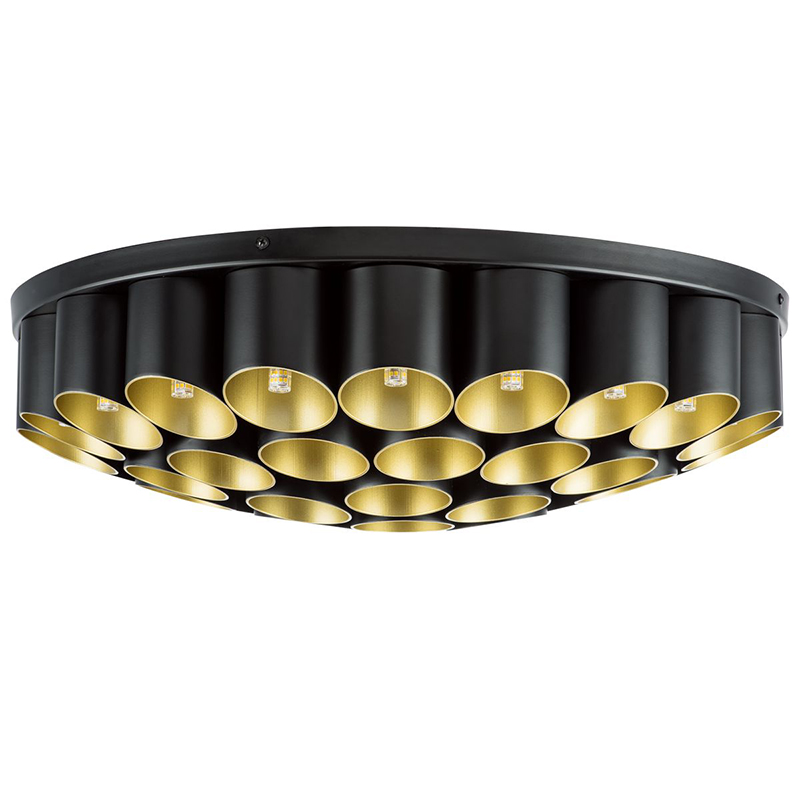 Потолочный светильник Garbi Black Pipe Organ Ceiling Lamp 40 Черный Золотой Потолочный светильник Garbi Black Pipe Organ Ceiling Lamp 40 Черный Золотой в Рязани | Loft Concept