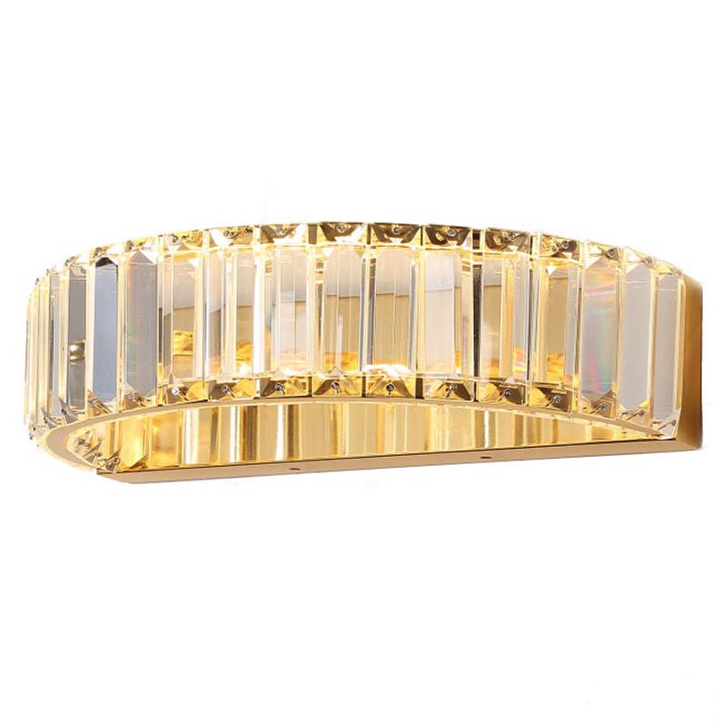Бра Crystal Shine Linda Gold Wall Lamp A Золотой Прозрачный (Transparent) Бра Crystal Shine Linda Gold Wall Lamp A Золотой Прозрачный (Transparent) в Рязани | Loft Concept