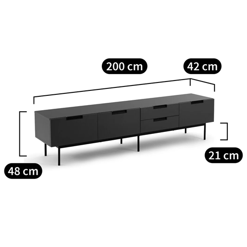 ТВ-тумба Poole TV Stand ТВ-тумба Poole TV Stand в Рязани